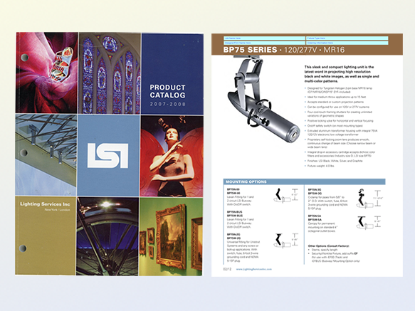 lighting services catalog
